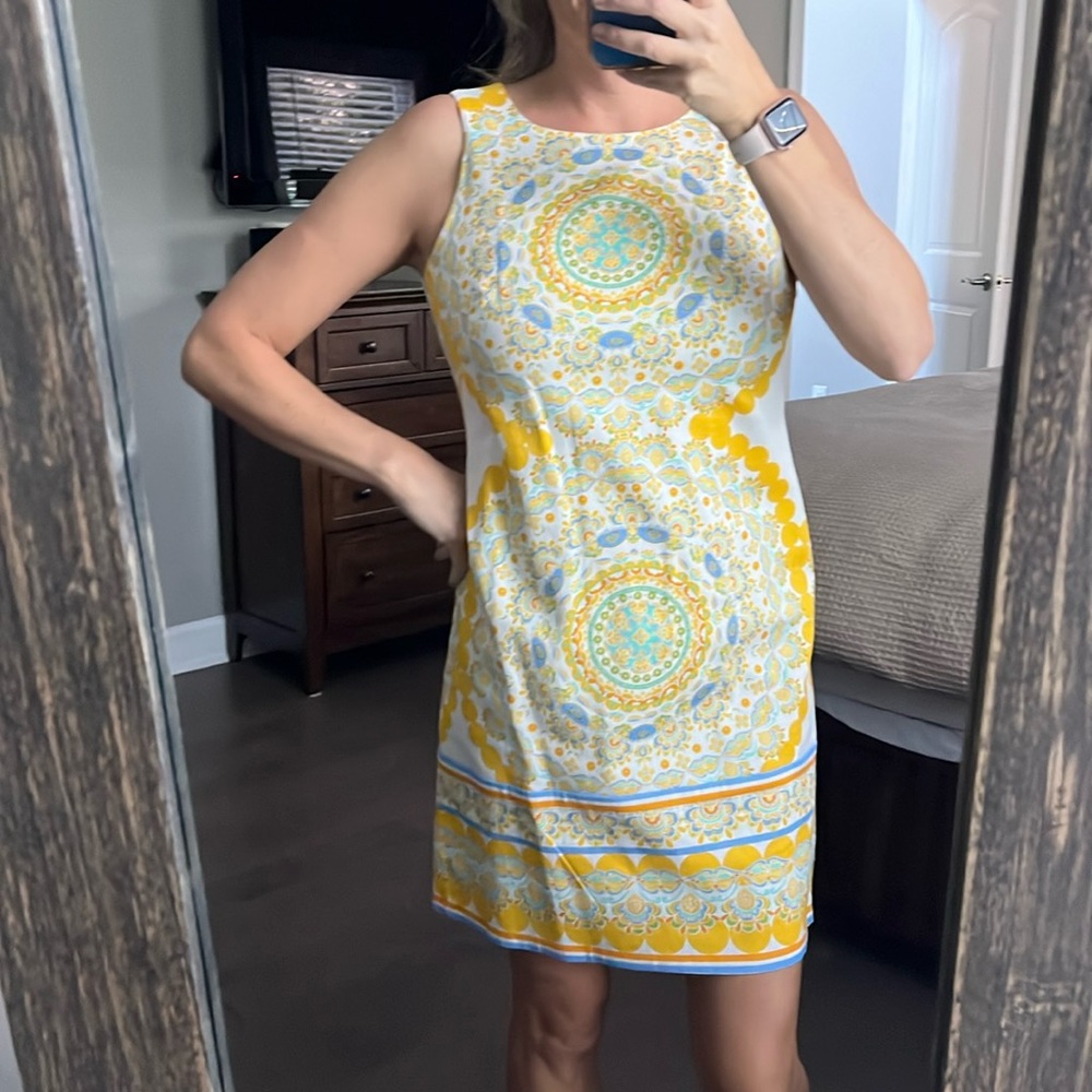 London Times shift dress